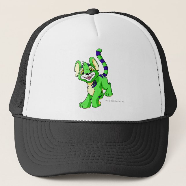 Kougra Green Trucker Hat (Front)