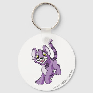 Kougra Purple Key Ring
