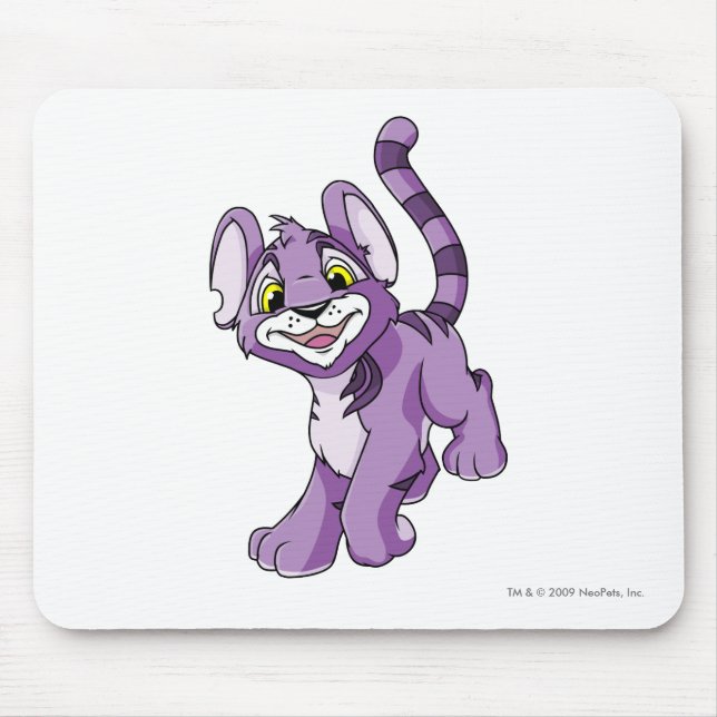 Kougra Purple Mouse Pad (Front)
