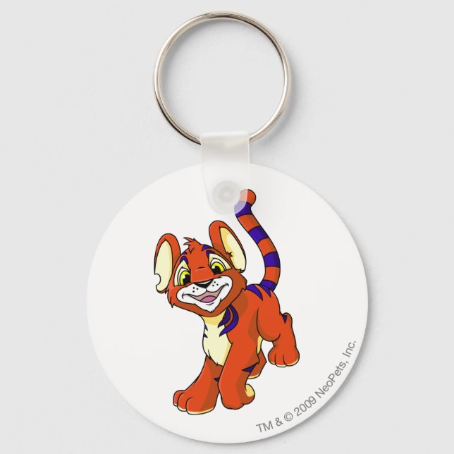 Kougra Red Key Ring (Front)
