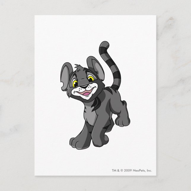 Kougra Shadow Postcard (Front)