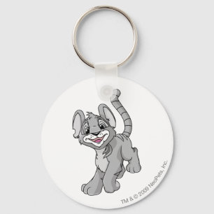 Kougra Silver Key Ring