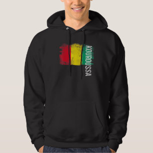 Kouroussa Guinea Flag For Guineans Men Women Kids Hoodie