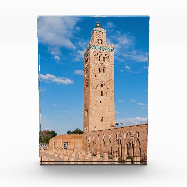 Koutoubia Mosque - Marrakech, Morocco Photo Block (Front)