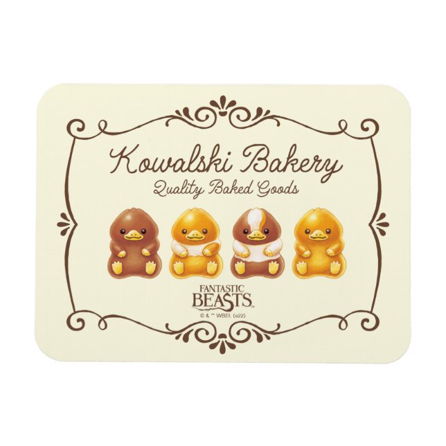 Kowalski Bakery - Baby Nifflers Magnet (Horizontal)