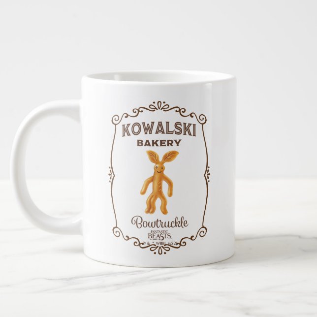 Kowalski Bakery - Bowtruckle Large Coffee Mug (Left)