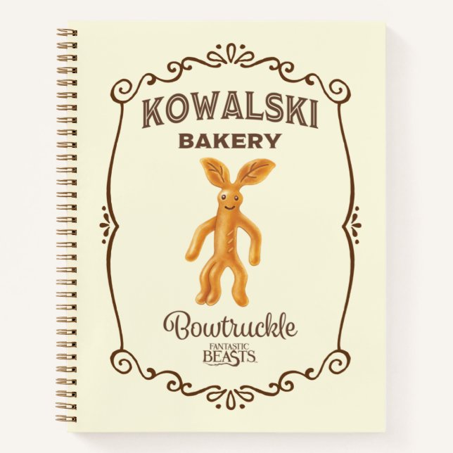 Kowalski Bakery - Bowtruckle Notebook (Front)