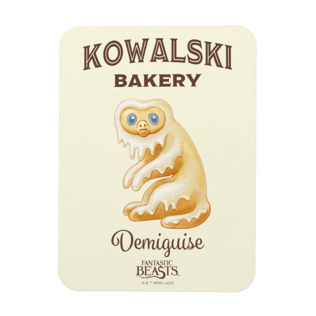 Kowalski Bakery - Demiguise Magnet (Vertical)