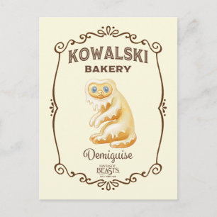 Kowalski Bakery - Demiguise Postcard
