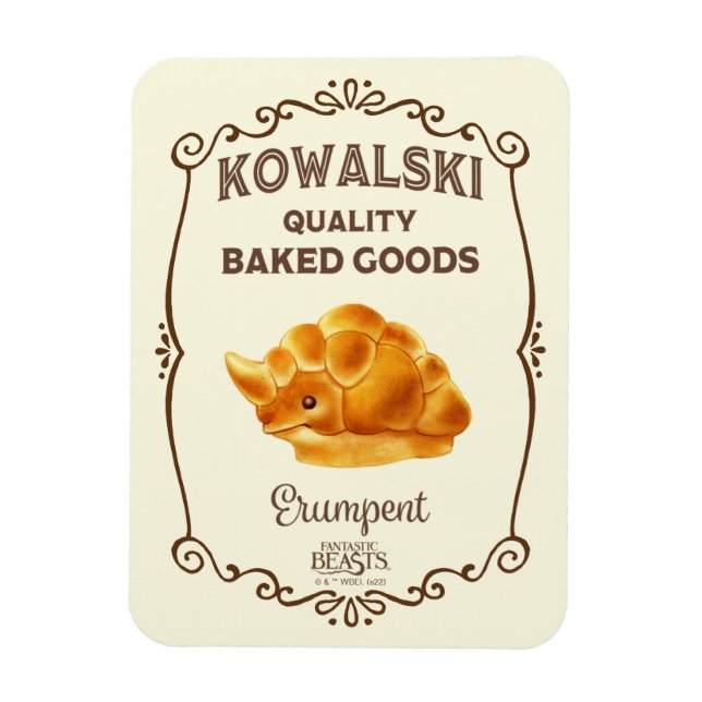 Kowalski Bakery - Erumpent Magnet (Vertical)