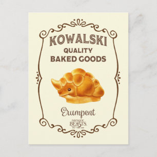 Kowalski Bakery - Erumpent Postcard