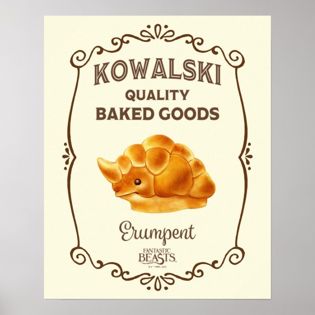 Kowalski Bakery - Erumpent Poster (Front)