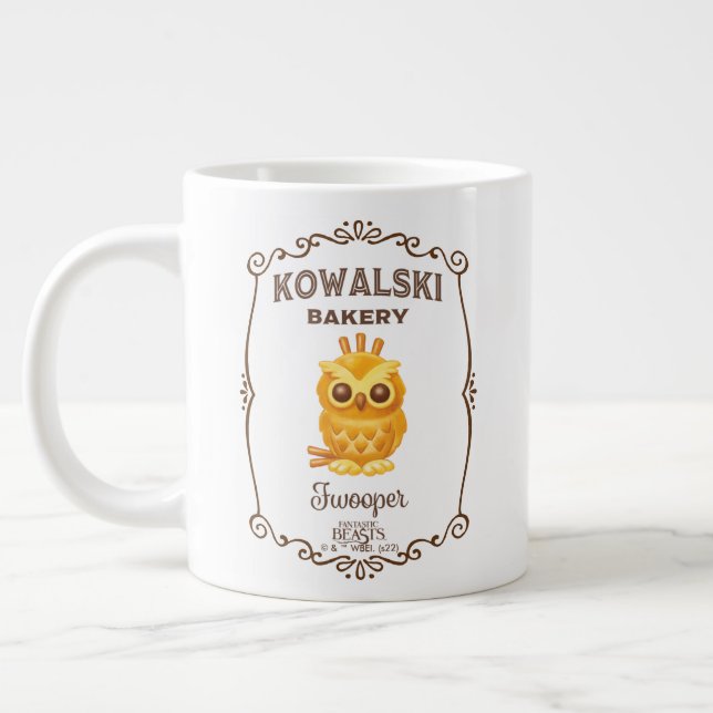 Kowalski Bakery Fwooper Large Coffee Mug (Left)
