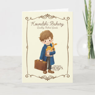Kowalski Bakery - Newt Scamander Card