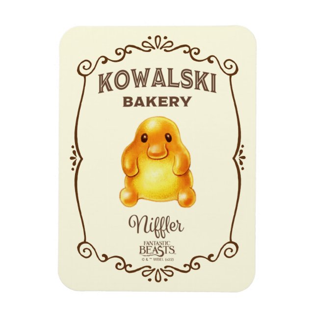 Kowalski Bakery - Niffler Magnet (Vertical)