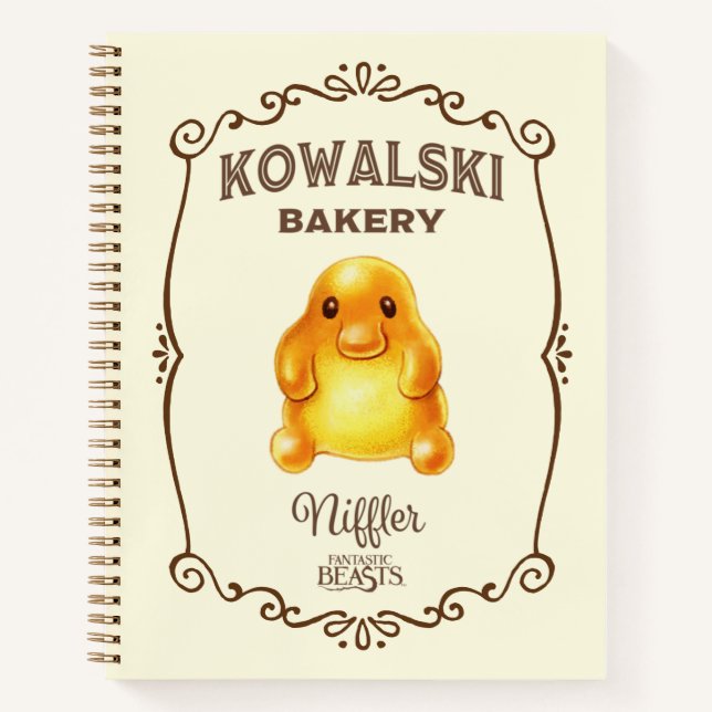 Kowalski Bakery - Niffler Notebook (Front)