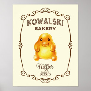 Kowalski Bakery - Niffler Poster