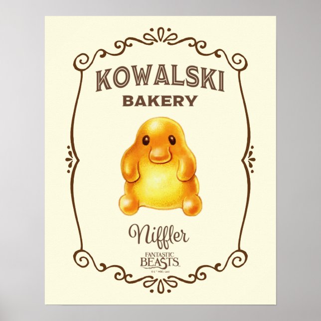 Kowalski Bakery - Niffler Poster (Front)