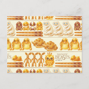 Kowalski Bakery Rows of Treats Pattern Postcard