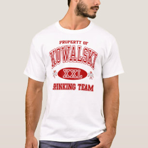 Kowalski Polish Drinking Team T-Shirt