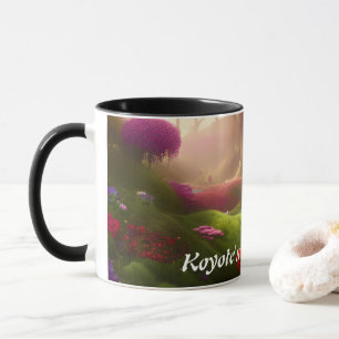 Koyote's Morning Tea Personalized Customizable Mug
