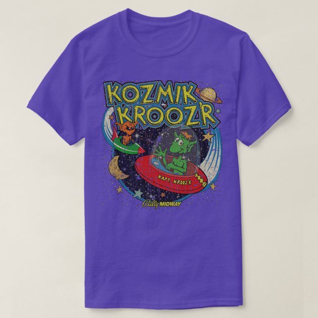 Kozmik Kroozr 1982 T-Shirt (Design Front)