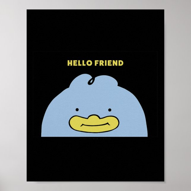 Kp Demon Hunters Halloween Hello Friend Card Rtrai Poster (Front)