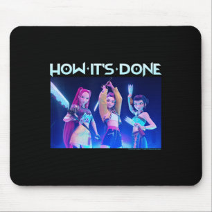 Kp Demon Hunters Halloween How It's Done Huntrix G Mouse Pad