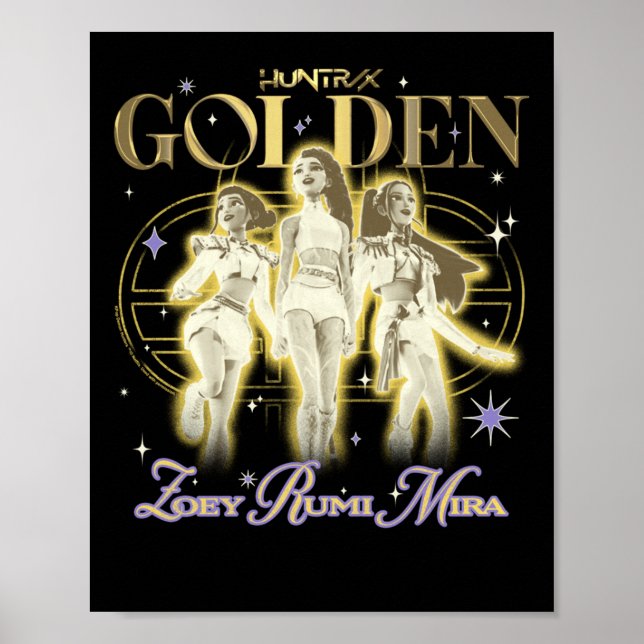 Kp Demon Hunters Halloween Huntrix Golden Trio Ste Poster (Front)