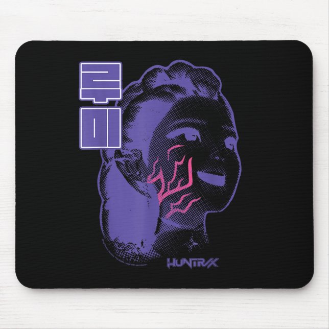Kp Demon Hunters Halloween Huntrix Rumi Demon Mark Mouse Pad (Front)