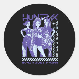 Kp Demon Hunters Halloween Huntrix The World Tour  Classic Round Sticker