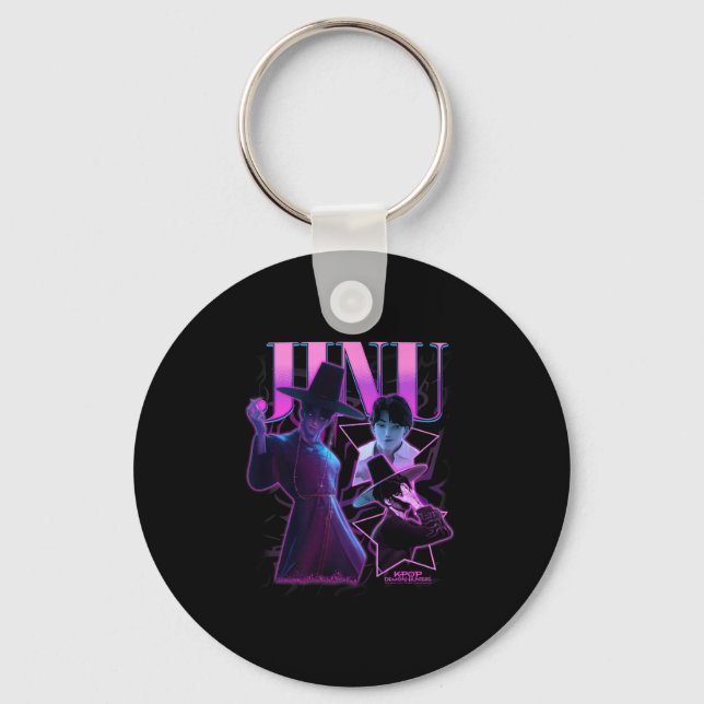 Kp Demon Hunters Halloween Jinu Showcase Y2k Style Key Ring (Front)
