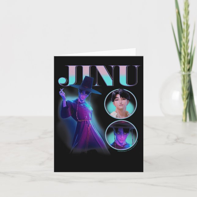 Kp Demon Hunters Halloween Jinu Y2k Style Showcase Card (Front)