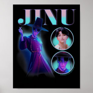 Kp Demon Hunters Halloween Jinu Y2k Style Showcase Poster