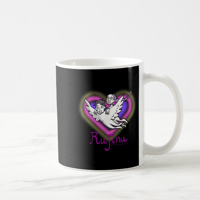 Kp Demon Hunters Halloween Rujino Chip Jinu And Ru Coffee Mug (Right)