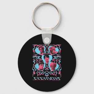 Kp Demon Hunters Halloween Saja Boys Heart Shapes  Key Ring
