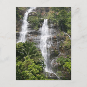 Kpalime waterfalls. Central Togo, West Africa 2 Postcard