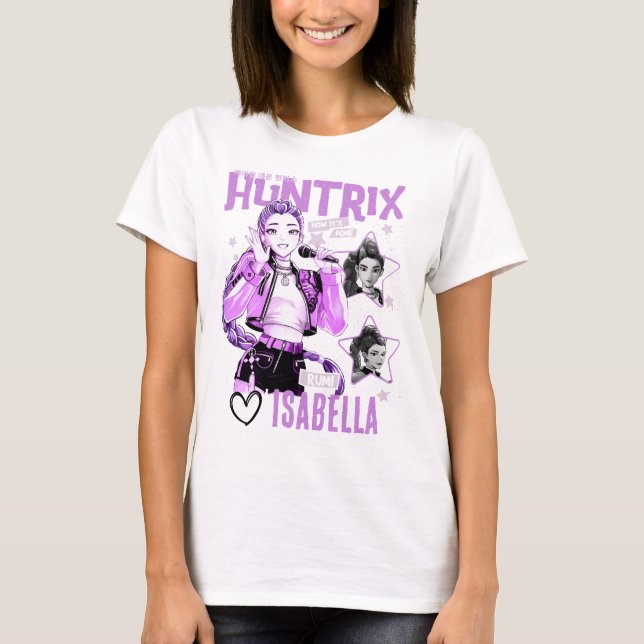 KPop Demon Hunters Tshirt, Huntrix Womens T-Shirt (Front)