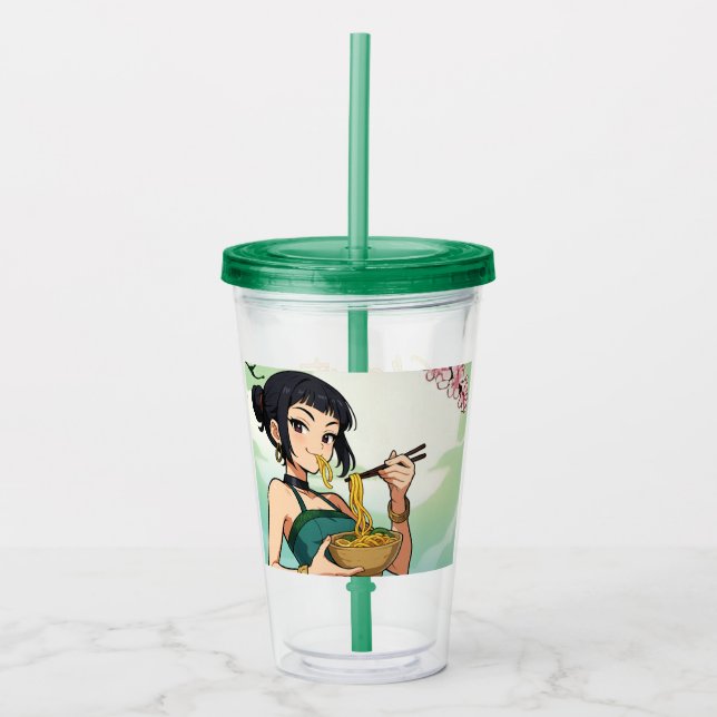 KPop Fanart Acrylic Tumbler (Front)