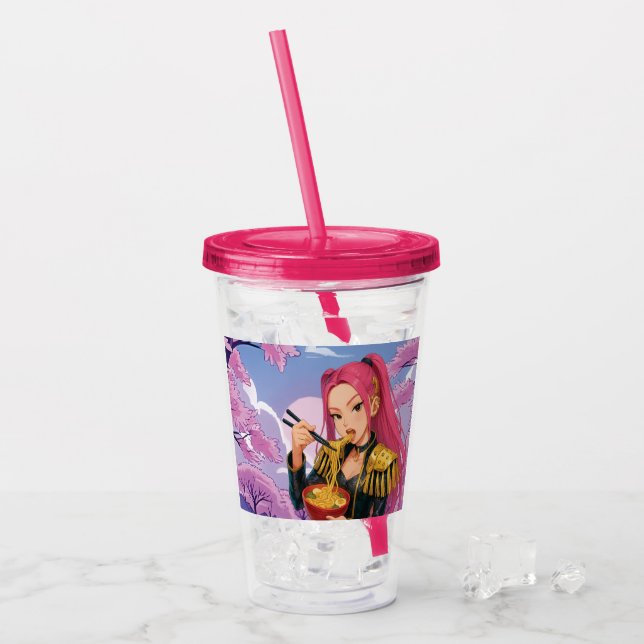 KPop Fanart Acrylic Tumbler (Front Ice)