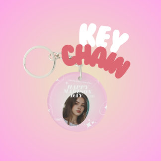 Kpop Idol Birthday Fancafe Style Key Ring