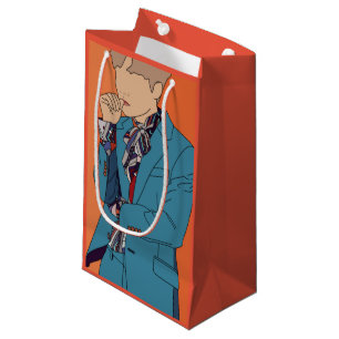 Kpop Illustration Small Gift Bag