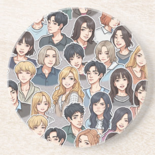 Kpop image Coaster 