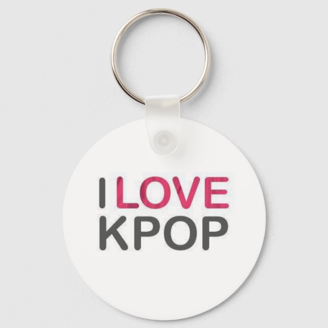 Kpop Supreme~! Key Ring (Front)