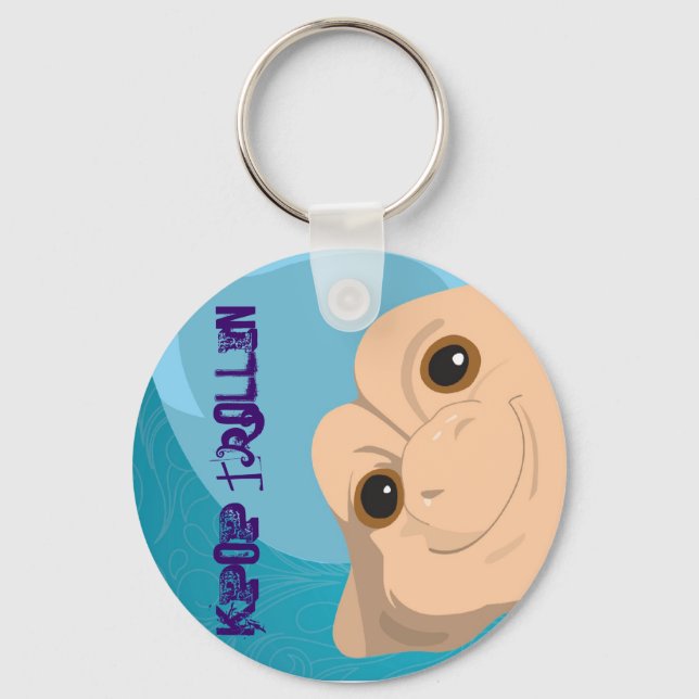 KPOP Trollin' Keychain (Front)