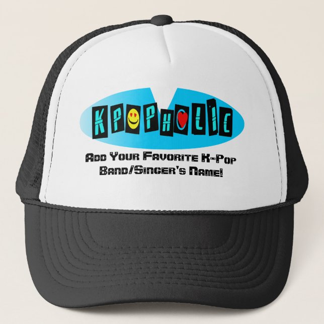 ╚»♪♥KPOPH♥lic Cool Trcuker Hat♥♫«╝ Trucker Hat (Front)