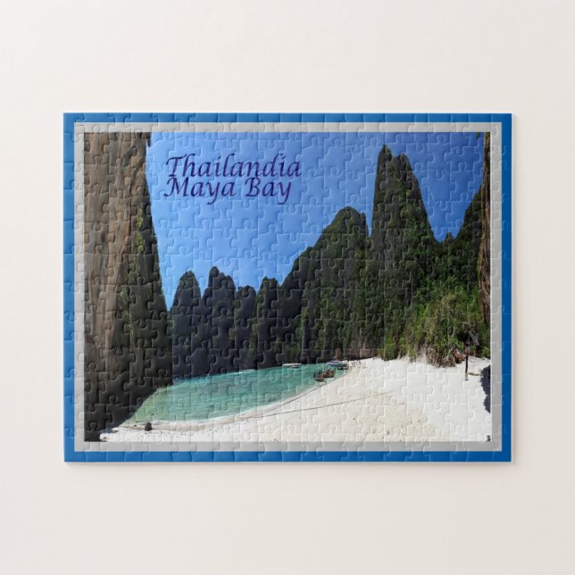 Krabi - Maya Bay - Thailand - Jigsaw Puzzle (Horizontal)