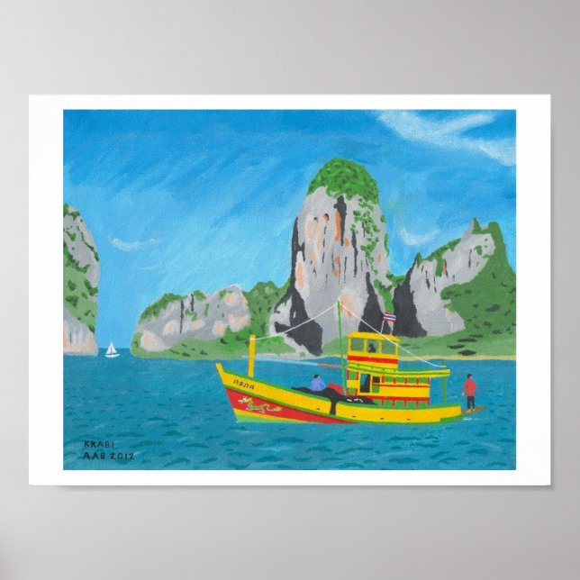 Krabi, Thailand Poster (Front)