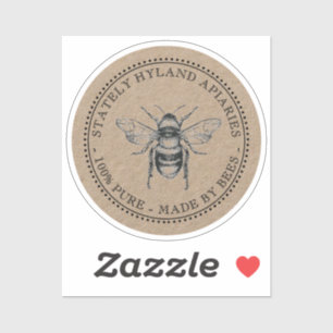 Kraft Apiary 100% Pure Made By Bees Honey