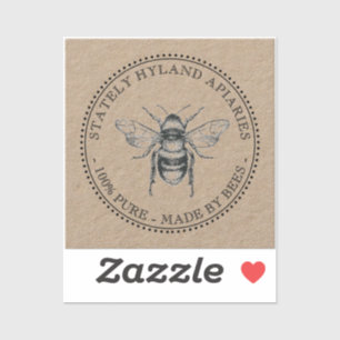 Kraft Apiary 100% Pure Made By Bees Honey